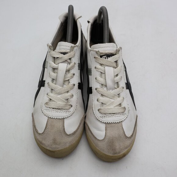 Asics Onitsuka Tiger Mexico 66 Men’s 7 White Leather Athletic Sneakers DL408 - Picture 2 of 11